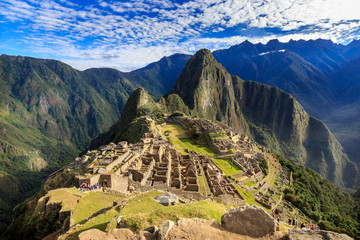 Sticker - Morning View of Machu Picchu (UNESCO World Heritage)