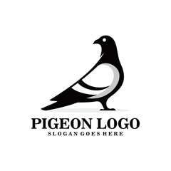 Poster - Pigeon logo vector