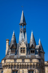 Wall Mural - Porte Cailhau, a famous medieval gate of the old city walls of Bordeaux