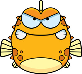 Poster - Angry Little Blowfish