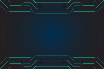 abstract technology future interface hud vector design for business.