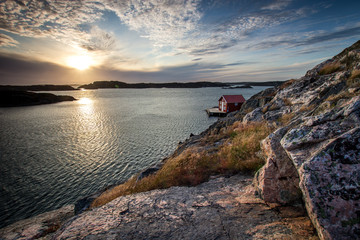 Bohuslän Landschaft an der Westküste Schweden