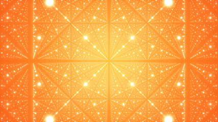 Aufkleber - Universe abstract illustration. Infinite space background. Futuristic stardust. 3D rendering.