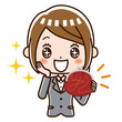 © トラノスケ - ビジネスウーマン　財布　喜ぶ