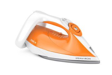 Wall Mural - Electric Clothes Steam Iron. 3d Rendering