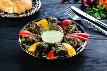 Canvas Print - Uzbek cuisine Dolma