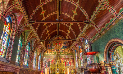 Wall Mural - Basilica of the Holy Blood, bruges, belgium