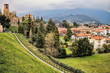 panorama von bassano del grappa, italien