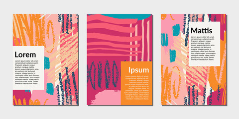 Poster - Modern Abstract Design Card Templates