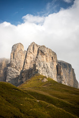 Wall Mural - Dolomites landscape in Italy in autumn