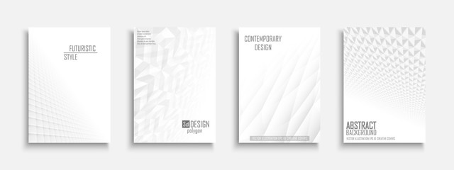 collection of vector abstract contemporary templates, covers, placards, brochures, banners, flyers, 