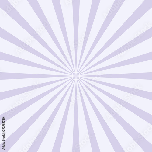 Blue Burst Pop art vector background in retro style