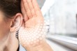 © BillionPhotos.com - Hearing sound test loss adult disorder aid