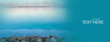 Dead Sea With The Copy Space