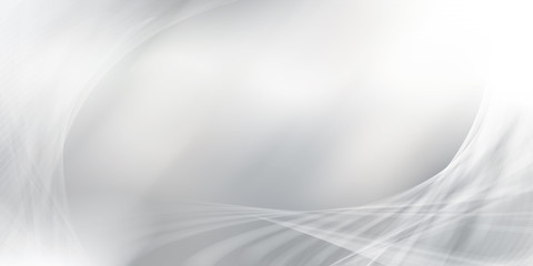 Wall Mural - white gray motion background / grey gradient abstract background