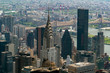 crysler building aerial new york manhattan cityscape