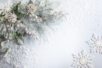Wall Mural - christmas and new year holidays concept