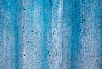 Wall Mural - The wall is painted with blue paint as an abstract background