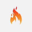 flame icon design illustration, fire design logo, fire vector illustration, flare