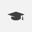 graduation icon, education icon illustration, diploma logo icon, education symbol