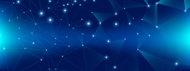 Wall Mural - technology pattern. big data server. glow