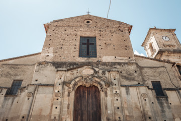 Wall Mural - SAN FILI / ITALY -  AUGUST 2019: The wonderful old cathedral