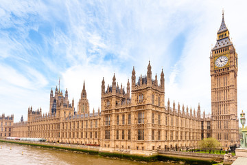 Wall Mural - Houses of Parliament and Big Ben in London