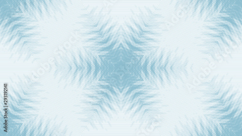 Abstract seamless pattern. Optical illusion of the movement of geometric shapes.