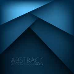 Poster - abstract background with triangles and stars