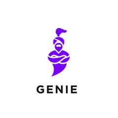 genie logo icon designs vector