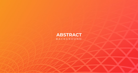 abstract orange geometric line background