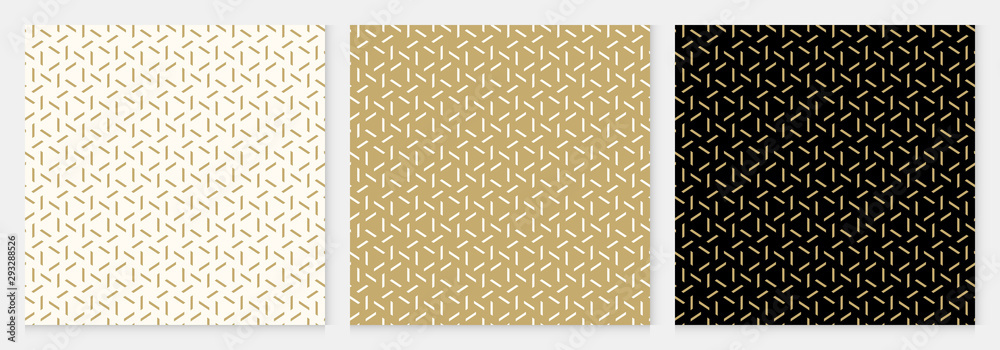 Background pattern seamless geometric line abstract gold luxury color vector. - obrazy, fototapety, plakaty 