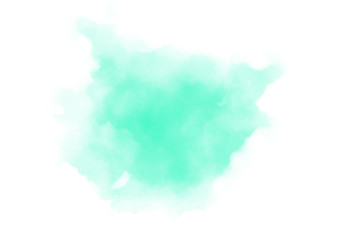 Wall Mural - Abstract watercolor digital art painting soft focus for texture background