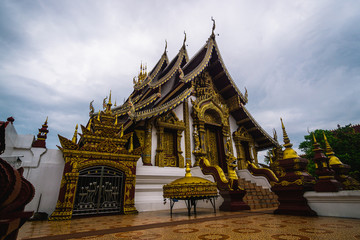 Wall Mural - Der Wat Rajamontean Tempel, Chiang Mai, Thailand