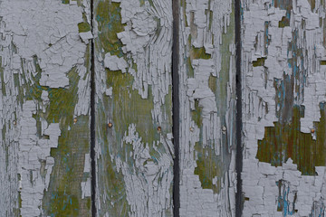 old painted boards. background