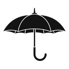 Poster - Man umbrella icon. Simple illustration of man umbrella vector icon for web design isolated on white background