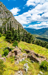 Wall Mural - Archaeological Site of Delphi in Greece