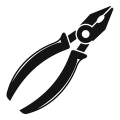 Poster - Plumber pliers icon. Simple illustration of plumber pliers vector icon for web design isolated on white background