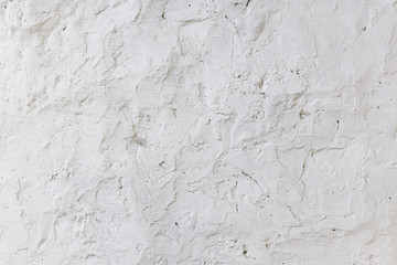 Wall Mural - Seamless white rough concrete wall texture background. cement wall. plaster texture. blank for the designer