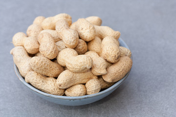 Peanuts in a bowl.