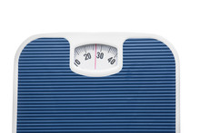 Modern Scales On White Background