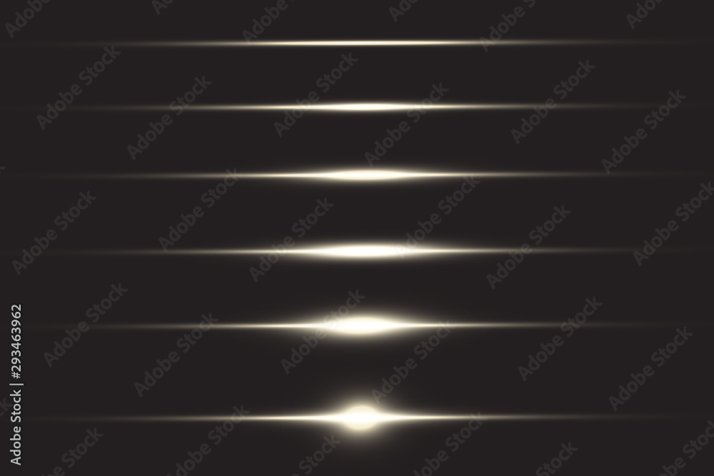 Abstract lines with glow light effect. Glow special light effect ...