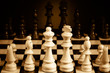 © Banu Sevim - chess pieces on the chessboard