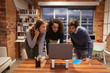 © Wavebreak Media - Young business creatives working in an office