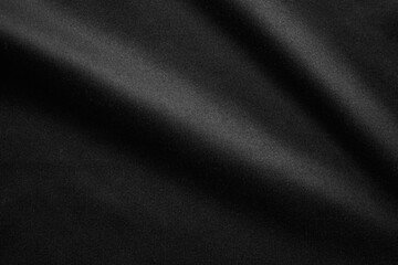 Wall Mural - abstract black fabric cloth texture background