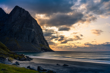 Kvalvika beach, Lofoten, Norway