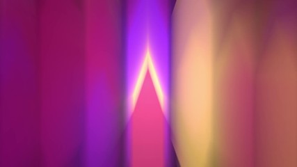 Wall Mural - abstract background shiny hexagon lights rotating seamless loop motion graphics animation new quality techno retro vintage style colorful cool nice beautiful 4k 60p stock video footage