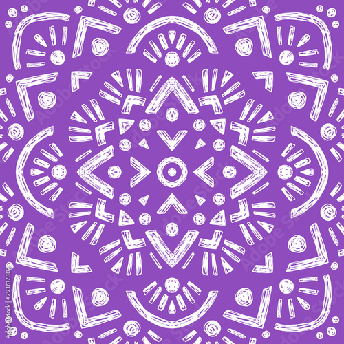 Beautiful Mandala Background. Oriental. Vector Decoration. Poster Mural XXL