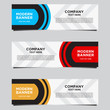 © Salman - Banner design templates for simple advertising are very easy to use for companies or businesses.