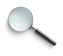 Magnifying Glass Isolated On White Background